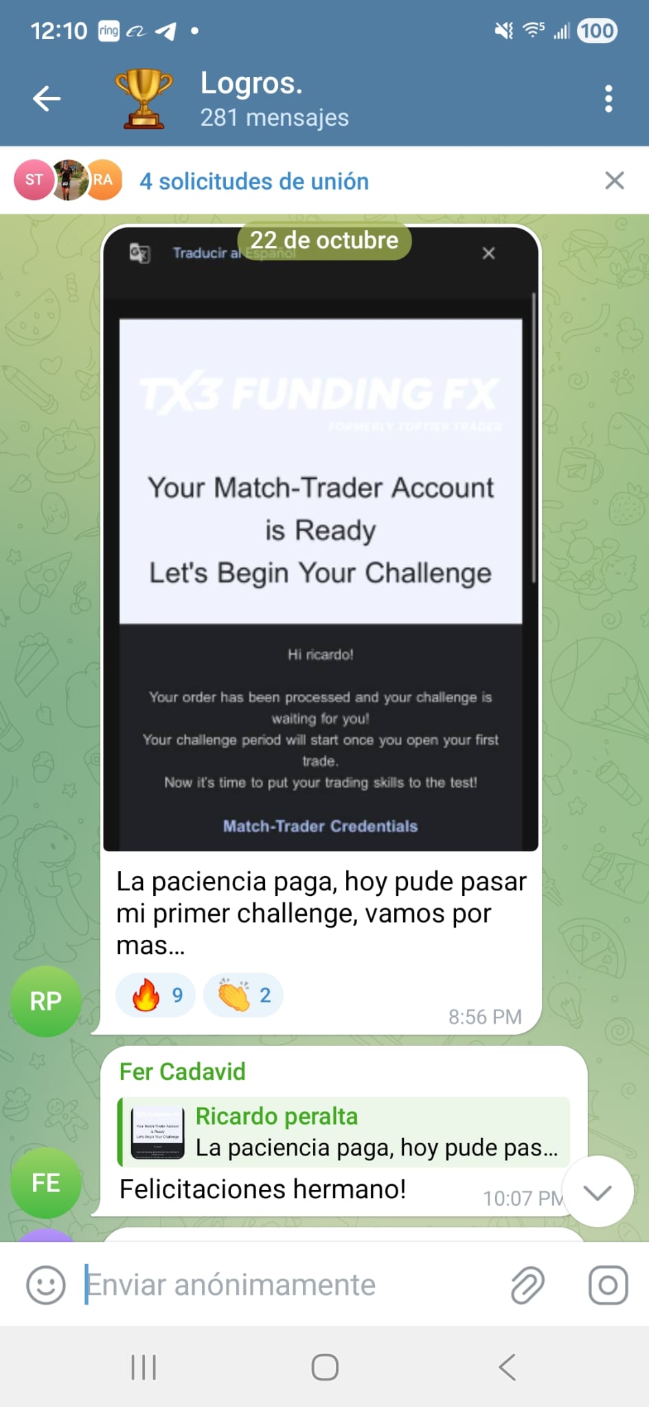 Testimonio de alumno de PROFIT4LIFE